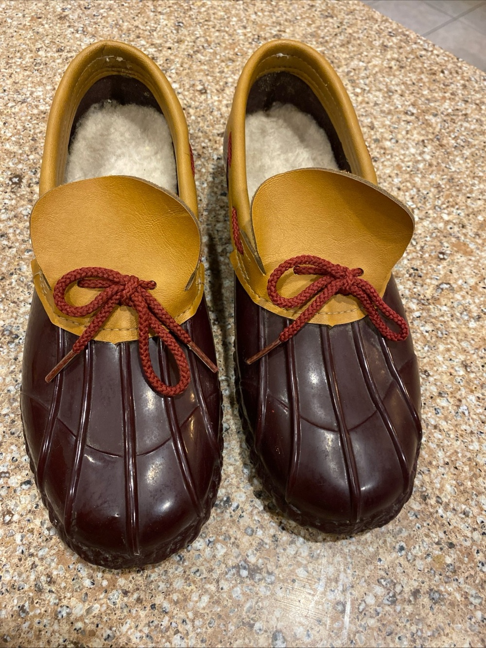 Vintage Sporto Waterproof "Patty" Duck Mocs / Loafers